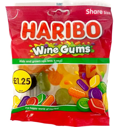 Haribo Wine Gums – Select 4 Collect | Alcohol, Tobacco, Vaping, Dairy ...